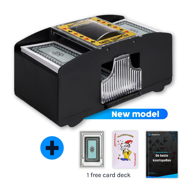 ShopWise Automatic Card Shuffling Machine Includes Playing Cards And –  Sweden Online Shop