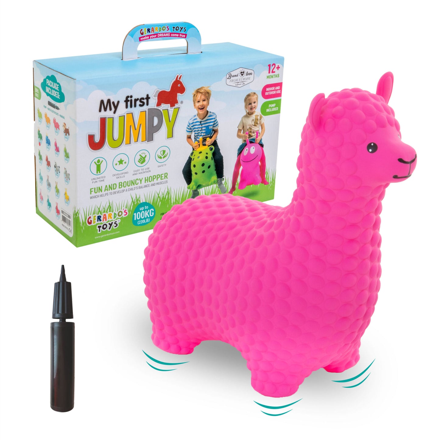 My First JUMPY – Pink Alpaca