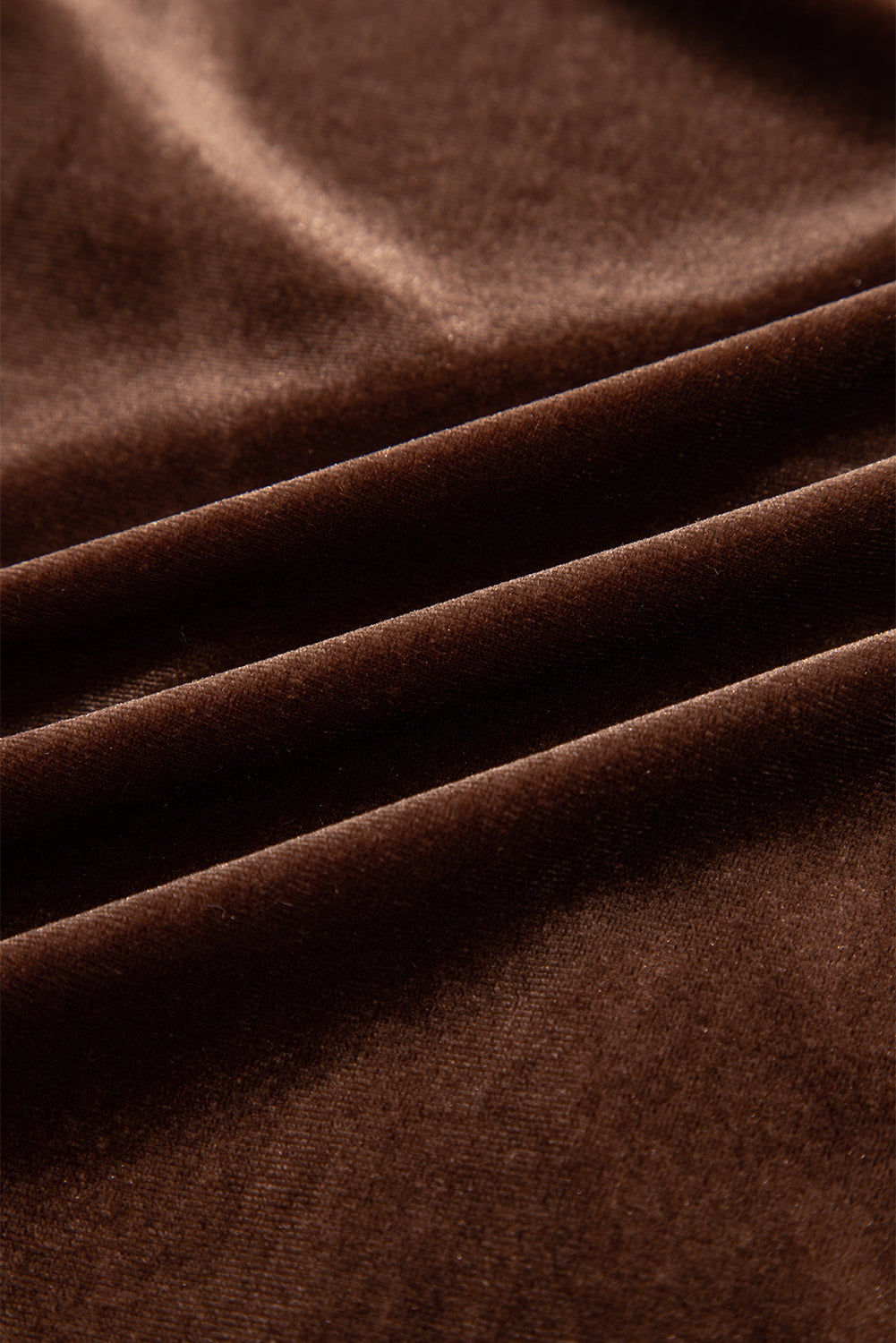 Velvet V-Neck Long Sleeve Tiered Mini Dress