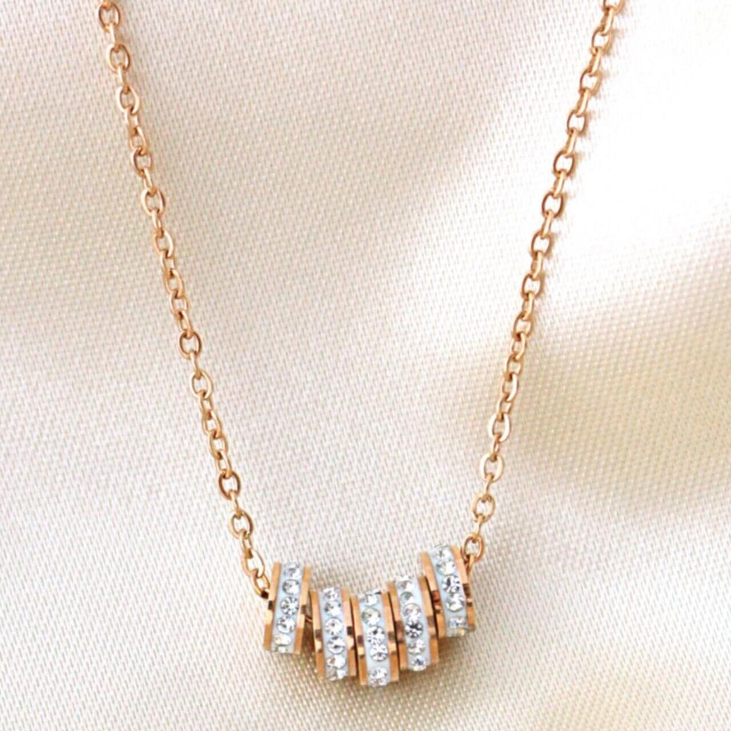 18 Karats Rose Gold Filled Necklace