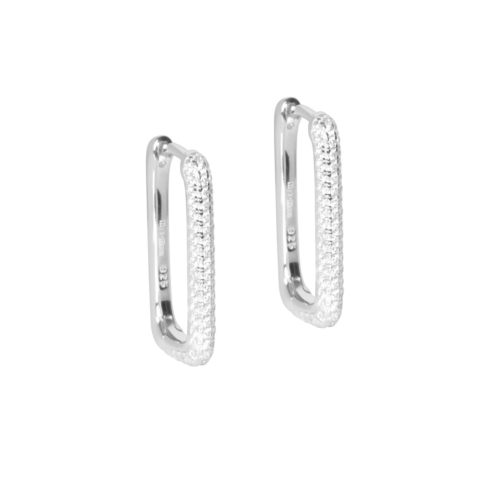 Metropolitan Glow White ZC L Earrings